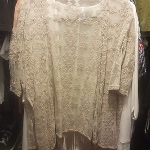 Plus size cardigan/kimono